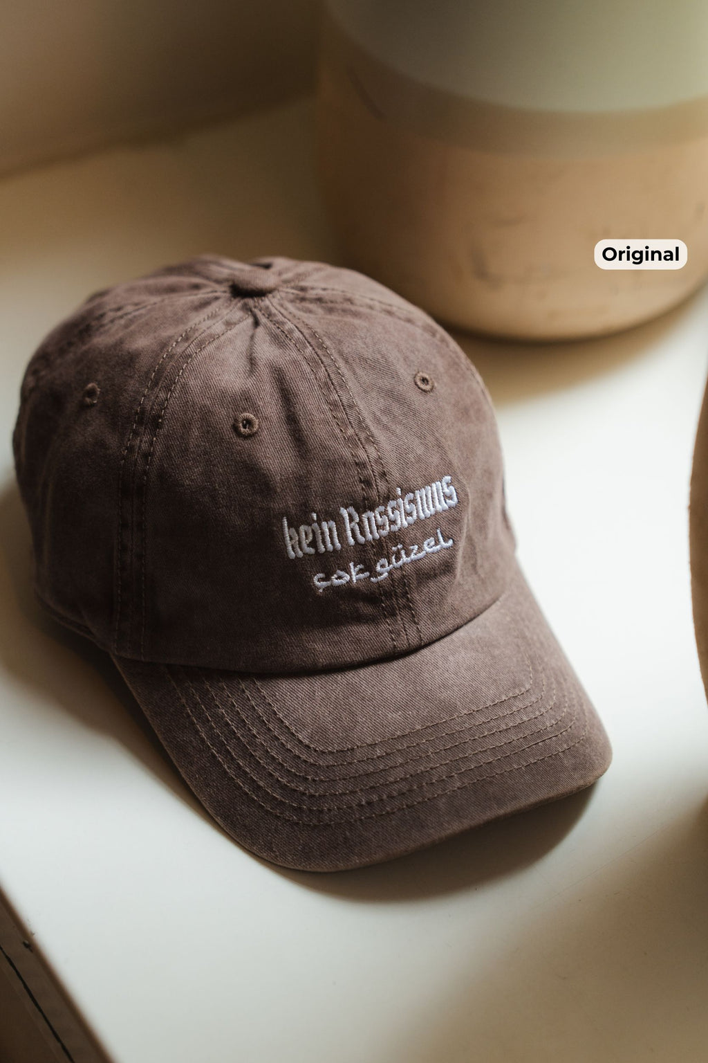 GÜZEL CAP BROWN